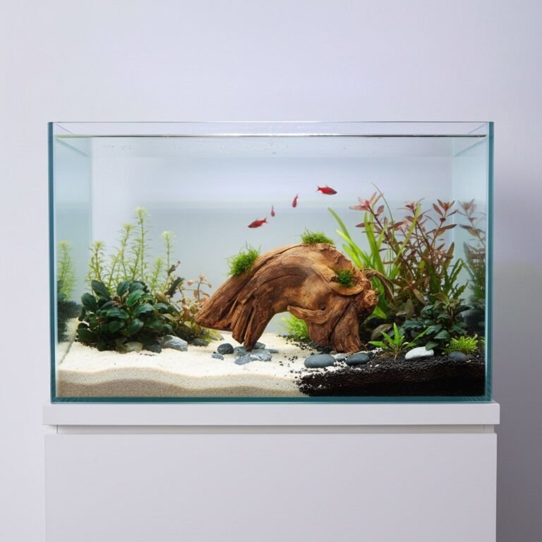 Sold Tuskwood aquarium root P152619, inspiration image, approx. 27 cm