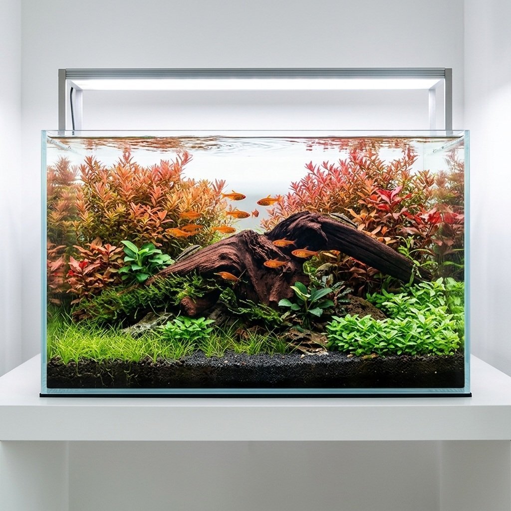 Tuskwood Aquarienwurzel WYSIWYG Echtes Moorholz Einzigartig 49 cm P402620