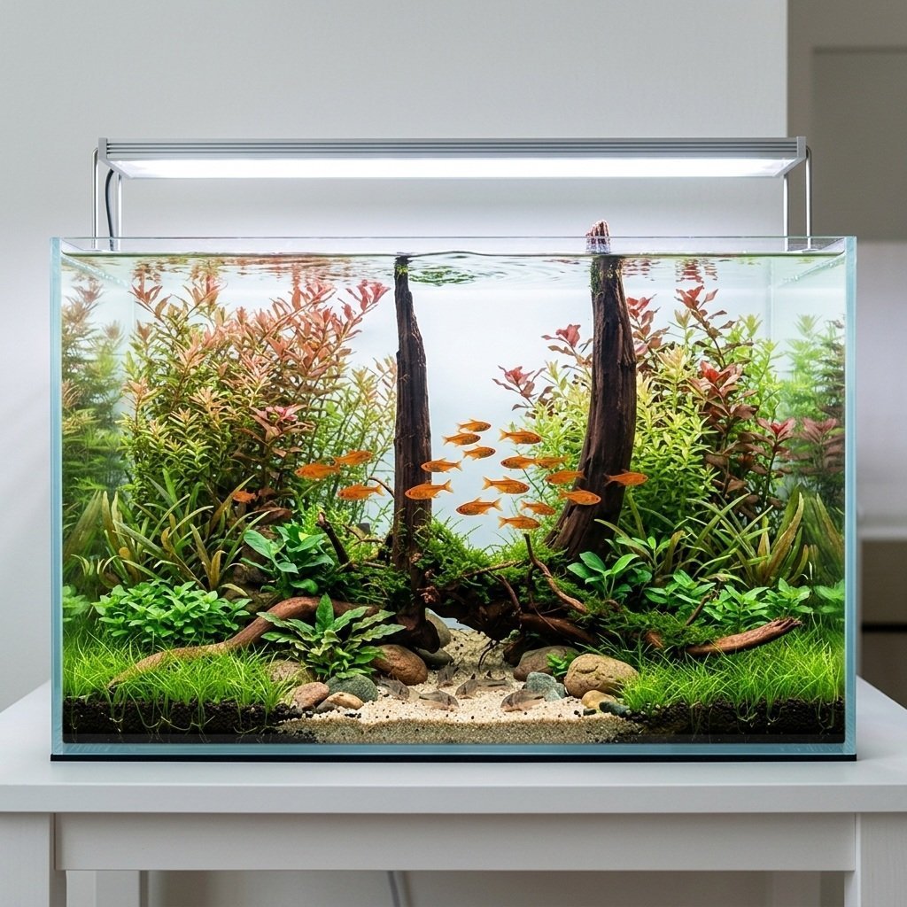 Tuskwood Aquarienwurzel 2er Set WYSIWYG Echtes Bogwood Einzigartig 49 cm S2342620