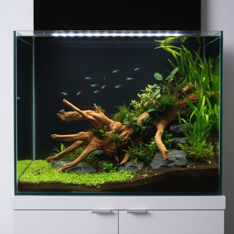 Sold Tuskwood aquarium root P032619, inspiration image, approx. 38 cm