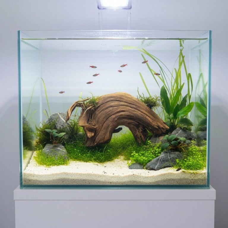Sold Tuskwood aquarium root P152619, inspiration image, approx. 27 cm