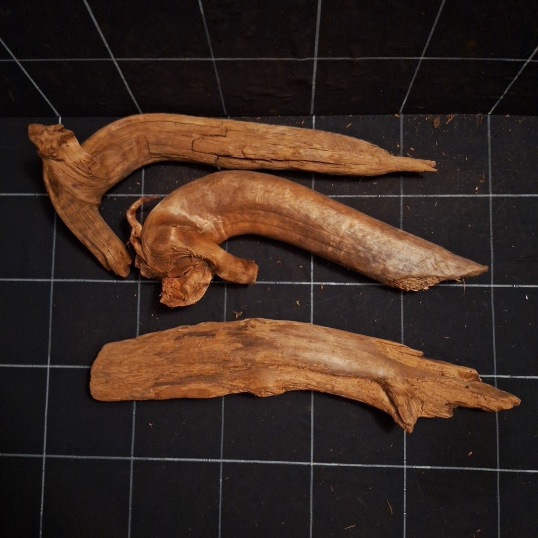 Tuskwood-akvaariojuurisetti, 3 osaa, WYSIWYG, aitoa bogwoodia, ainutlaatuinen 44 cm S3172622