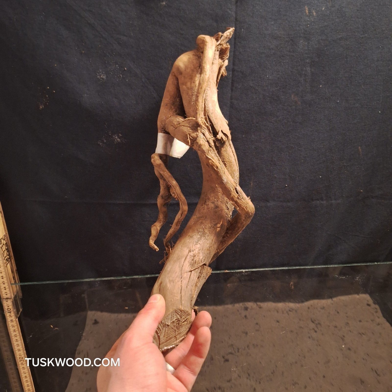 Tuskwood Akvarierot WYSIWYG Äkta Bogwood Unik 30 cm NrT34