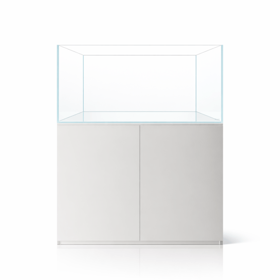 Blau Gran Cubic Super Aquascaping 122 met witte onderkast