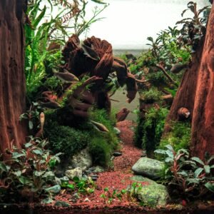 Tuskwood forest style aquascape av Daniel Skog